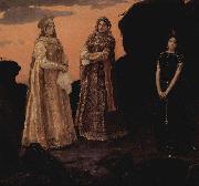 Viktor Vasnetsov Three queens of the underground kingdom 1879 Sweden oil painting artist